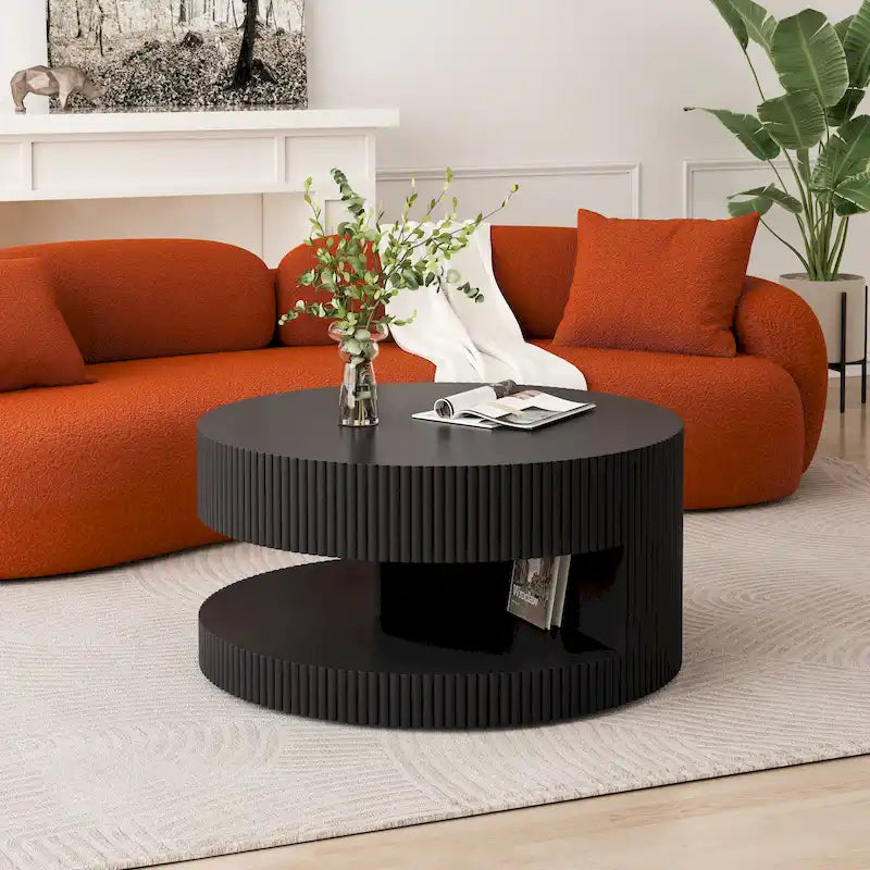 Table basse ronde de 31,5 po