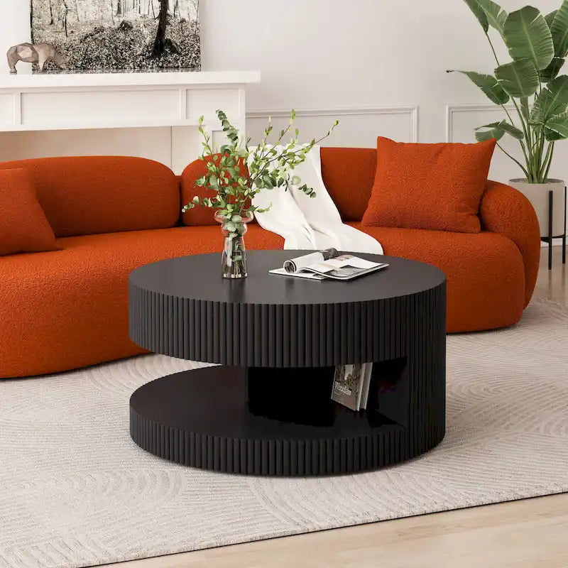 Table basse ronde de 31,5 po