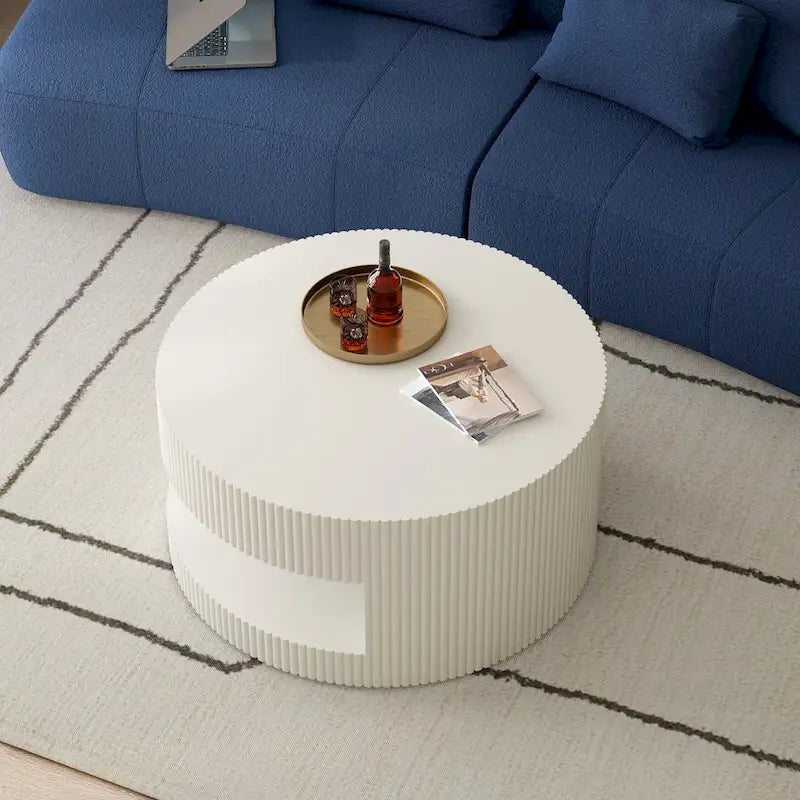 Table basse ronde de 31,5 po