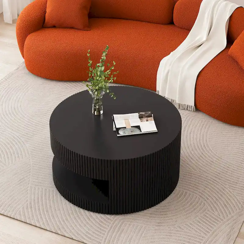 Table basse ronde de 31,5 po