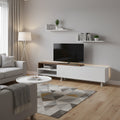TV Stand Modern Entertainment Center Cabinet for TVs Up to 80 Inches - 73 inches