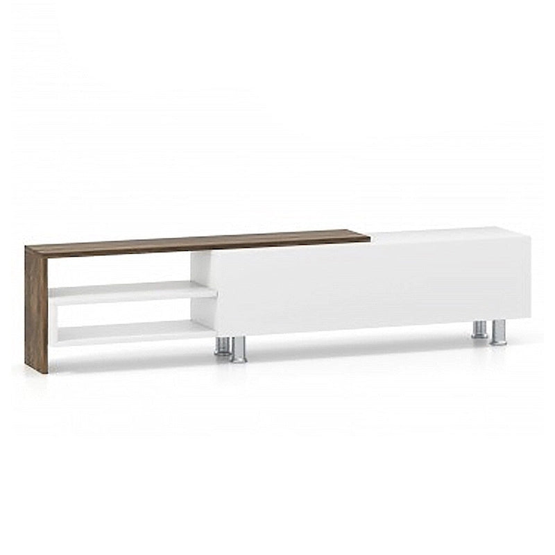 Meuble TV Moderne Centre de Divertissement pour Téléviseurs Jusqu'à 80 Pouces - 73 pouces