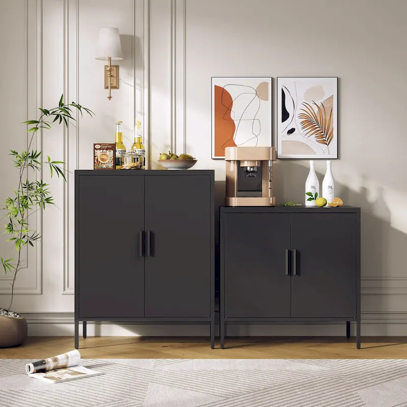 Armoire de rangement métallique verrouillable pour garage, maison, bureau, école