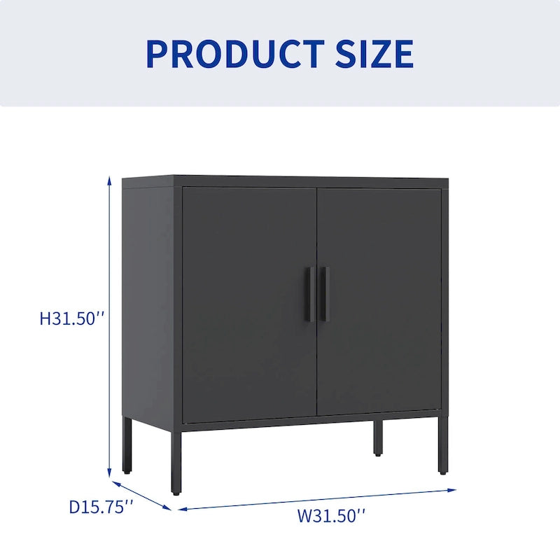 Armoire de rangement métallique verrouillable pour garage, maison, bureau, école