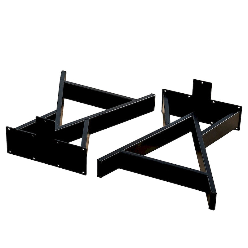 Pied de table robuste type W rectangulaire