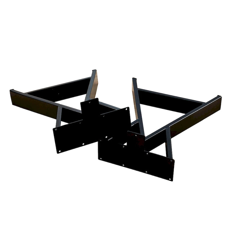 Pied de table robuste type W rectangulaire
