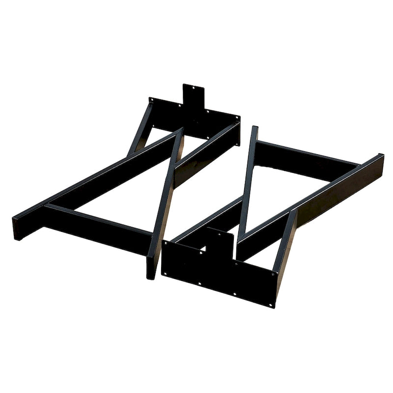 Pied de table robuste type W rectangulaire