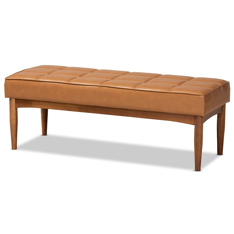 Banc de salle à manger moderne du milieu du siècle