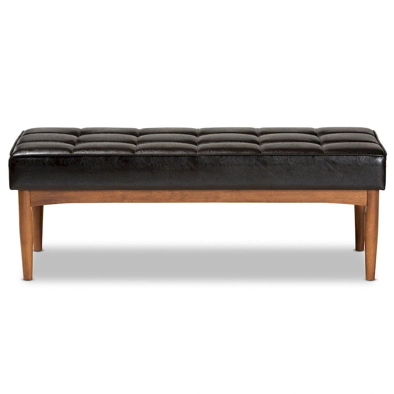 Banc de salle à manger moderne du milieu du siècle