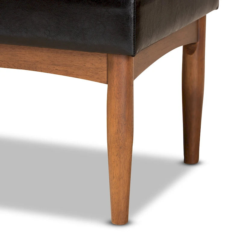 Banc de salle à manger moderne du milieu du siècle