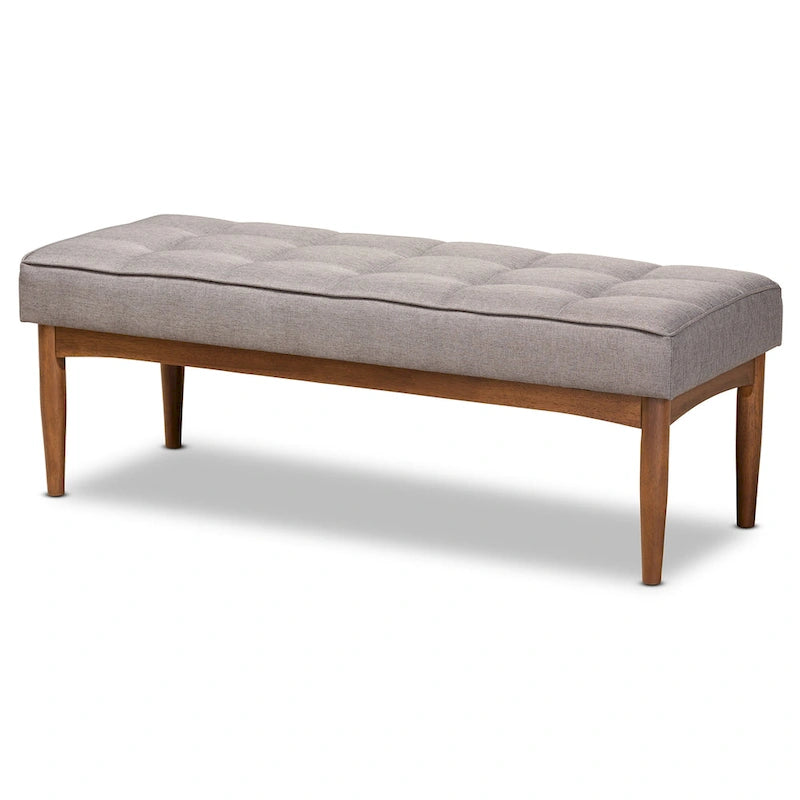 Banc de salle à manger moderne du milieu du siècle