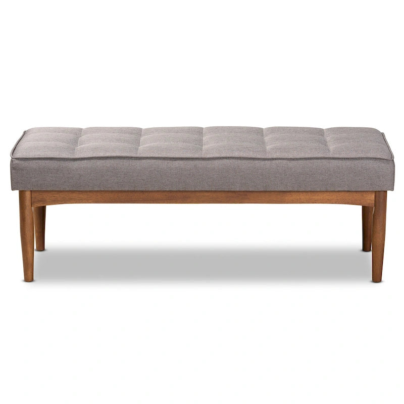 Banc de salle à manger moderne du milieu du siècle