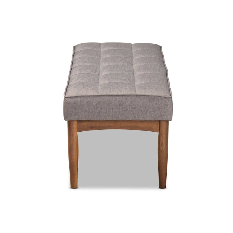 Banc de salle à manger moderne du milieu du siècle