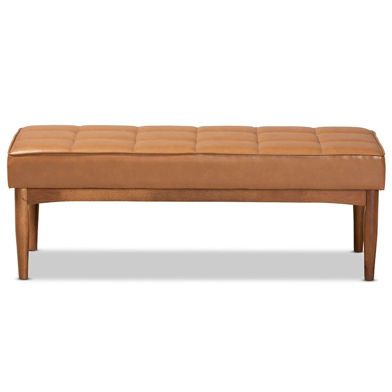 Banc de salle à manger moderne du milieu du siècle