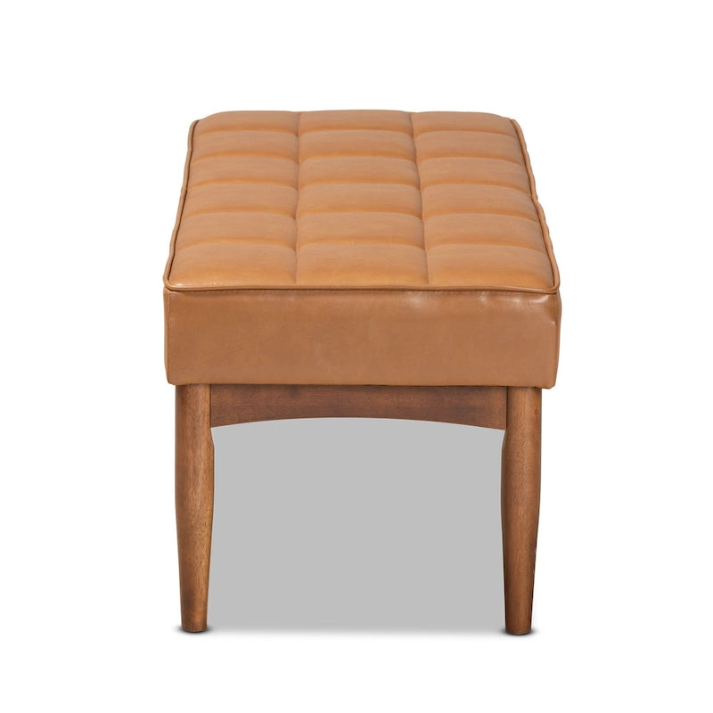 Banc de salle à manger moderne du milieu du siècle