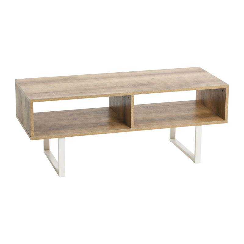 Meuble TV rectangulaire Table basse avec rangement