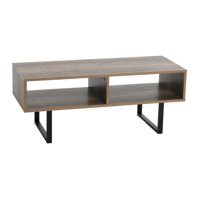 Meuble TV rectangulaire Table basse avec rangement