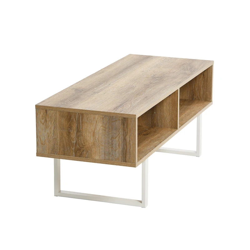 Meuble TV rectangulaire Table basse avec rangement