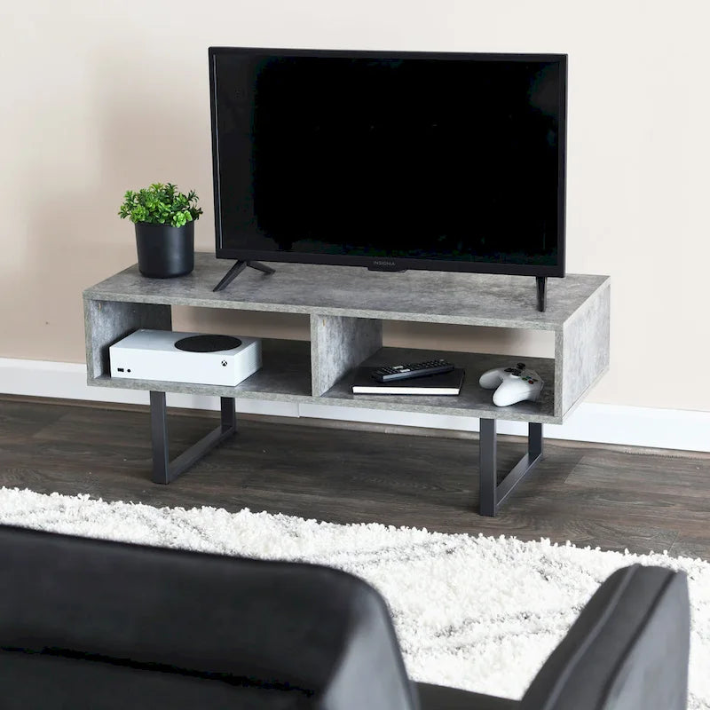 Meuble TV rectangulaire Table basse avec rangement