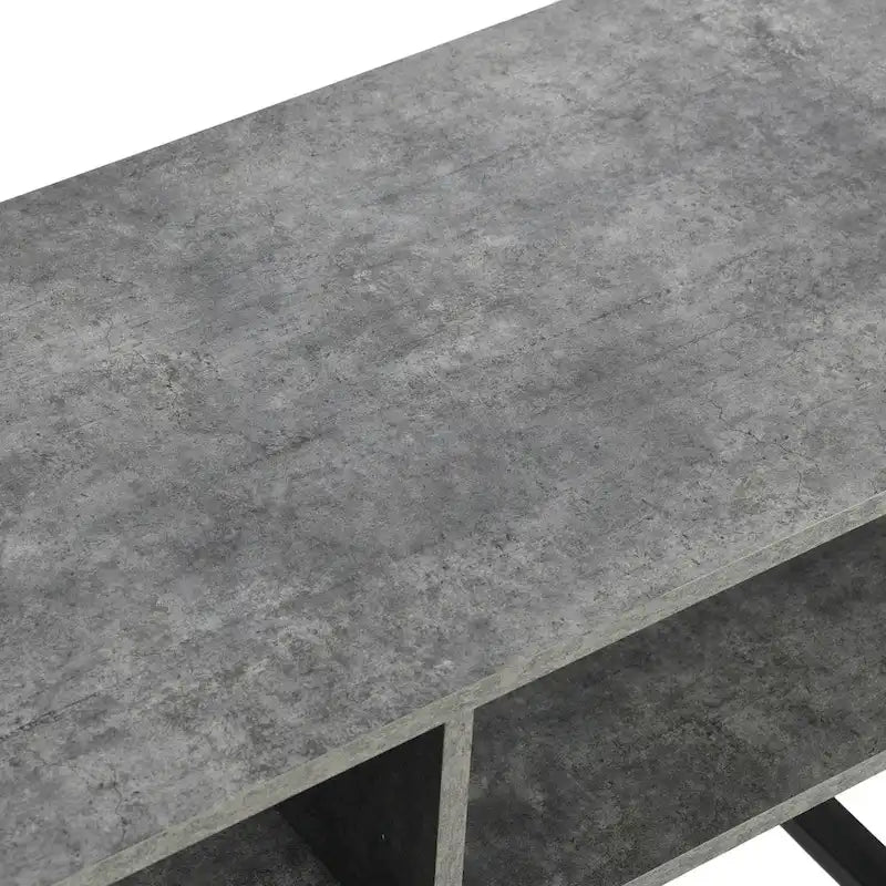 Meuble TV rectangulaire Table basse avec rangement