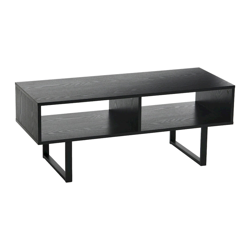 Meuble TV rectangulaire Table basse avec rangement