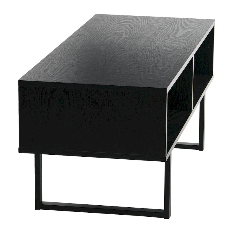 Meuble TV rectangulaire Table basse avec rangement