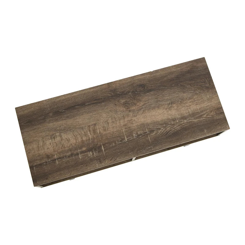 Meuble TV rectangulaire Table basse avec rangement