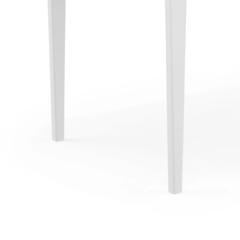 Bureau d'écriture de bureau moderne du milieu du siècle en bois massif, 60 pouces de large