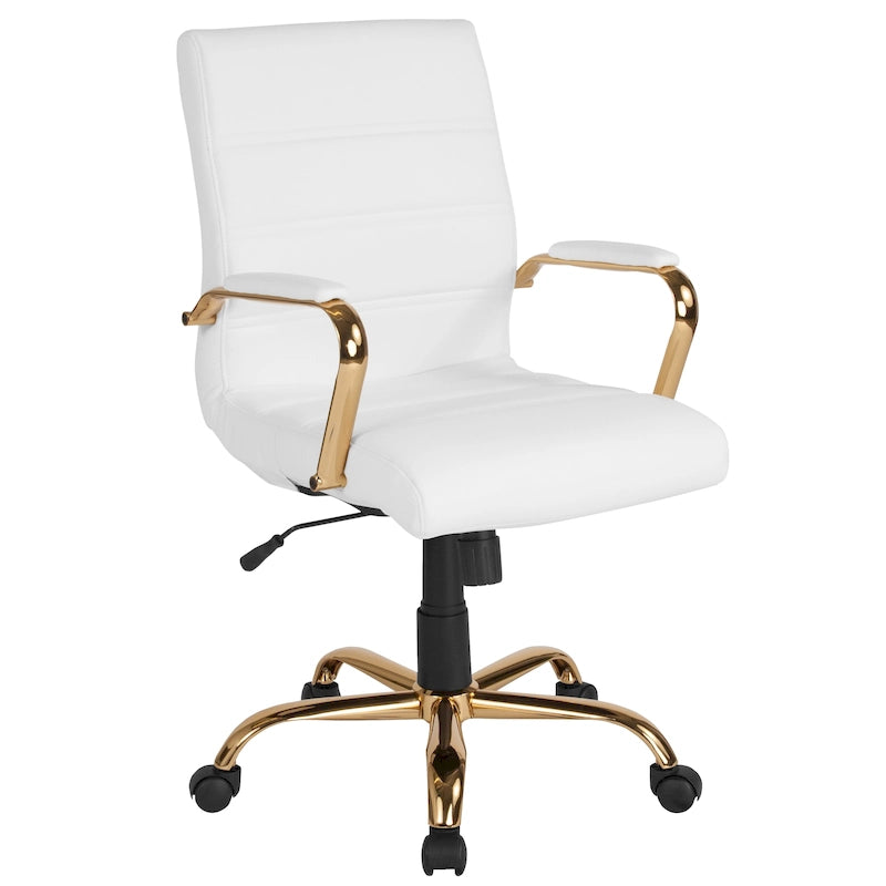 Fauteuil de bureau pivotant mi-dossier de direction