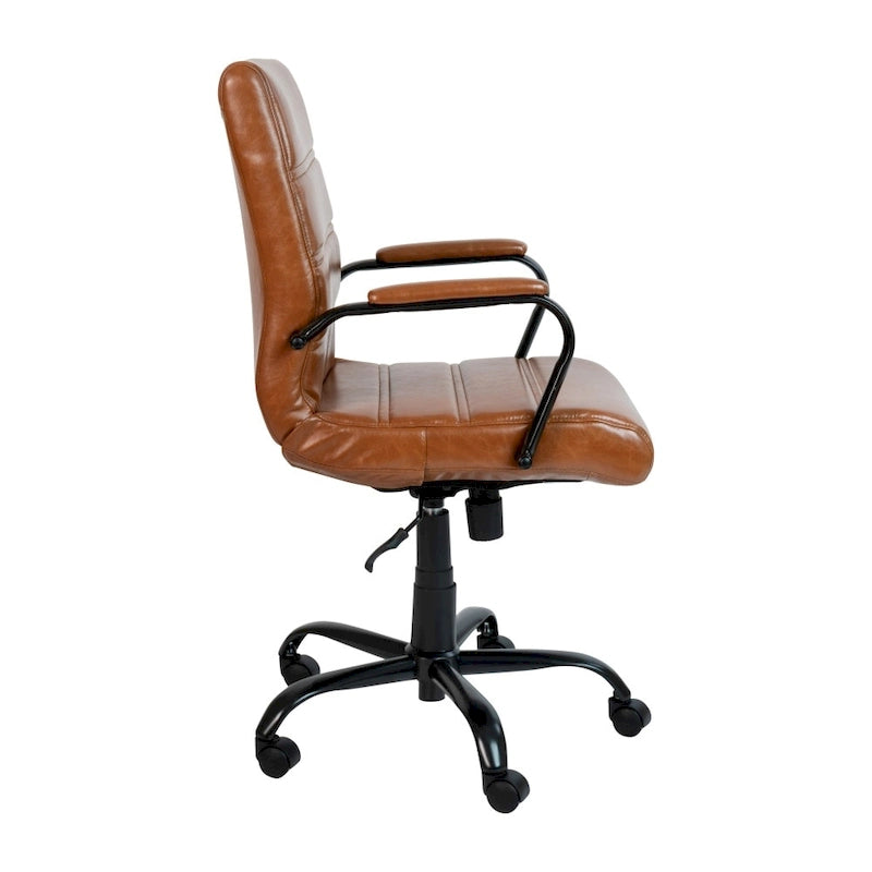 Fauteuil de bureau pivotant mi-dossier de direction
