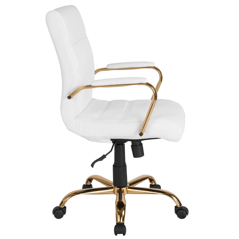 Fauteuil de bureau pivotant mi-dossier de direction