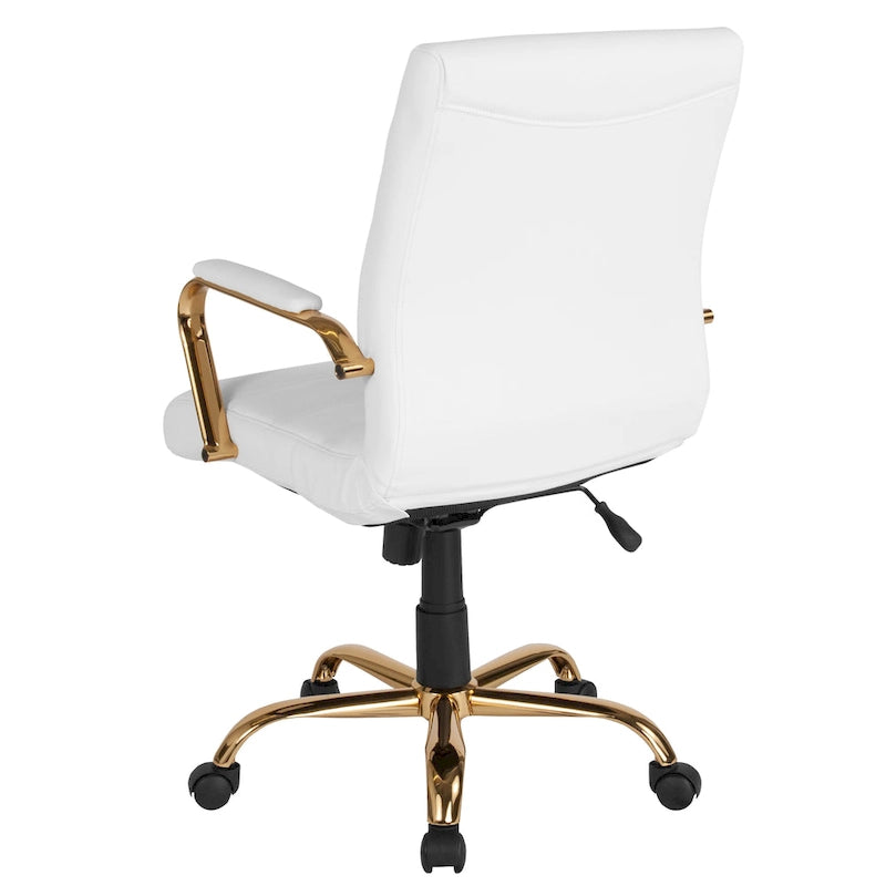 Fauteuil de bureau pivotant mi-dossier de direction