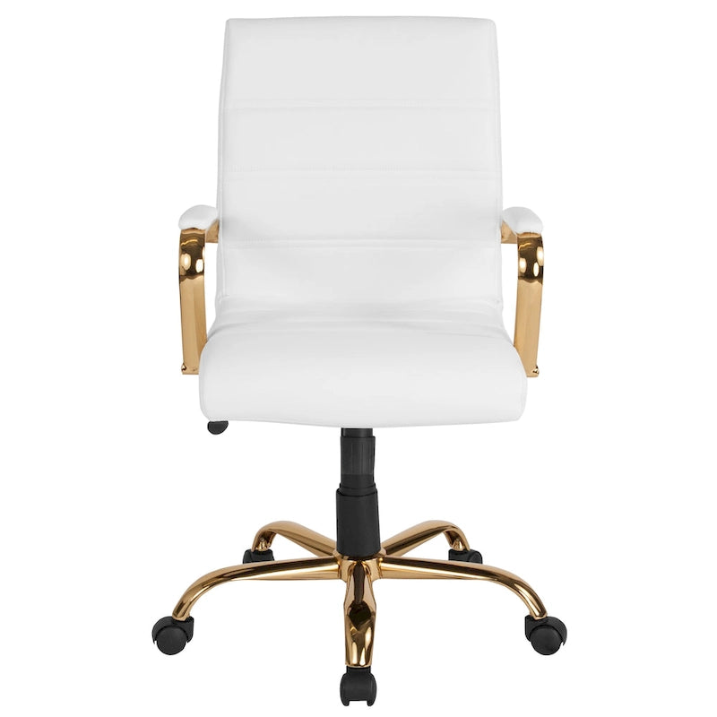 Fauteuil de bureau pivotant mi-dossier de direction