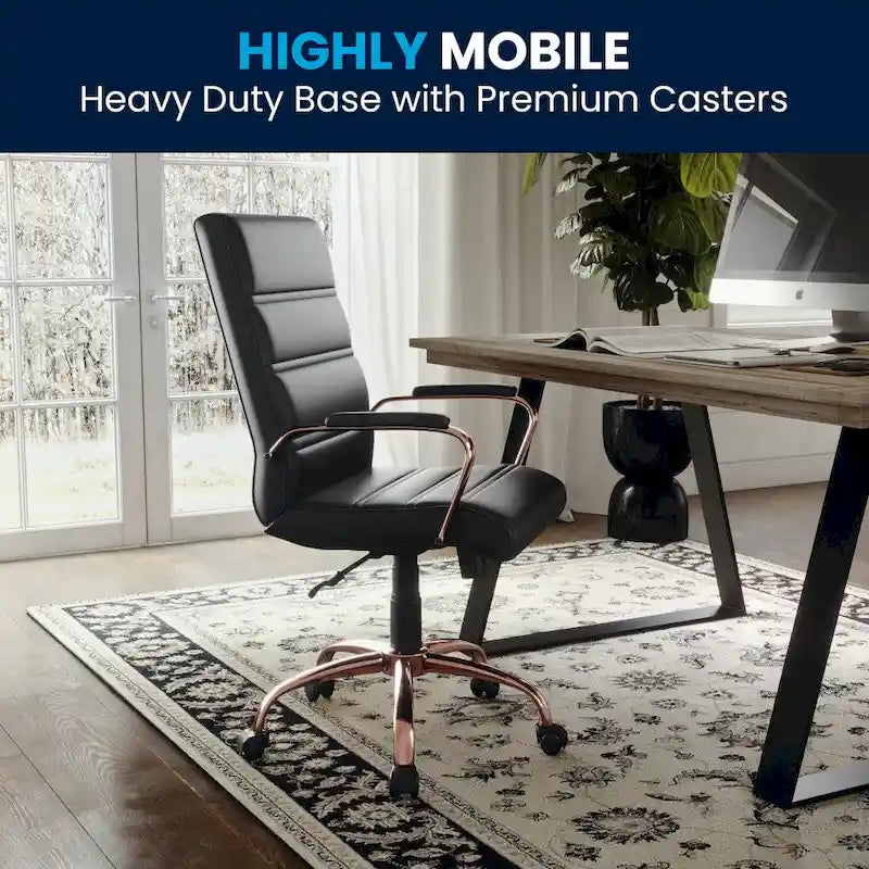 Fauteuil de bureau pivotant mi-dossier de direction