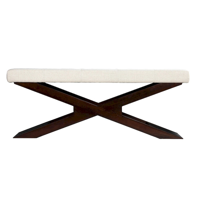 Banc d'entrée capitonné