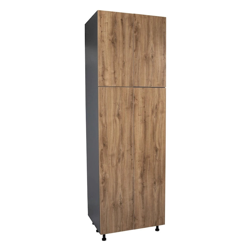 Armoire utilitaire 36 x 90 à quatre portes-gris - 36 x 90 x 23 3/8