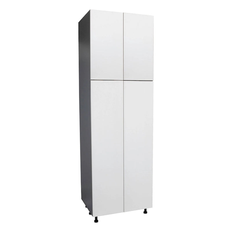 Armoire utilitaire 36 x 90 à quatre portes-gris - 36 x 90 x 23 3/8