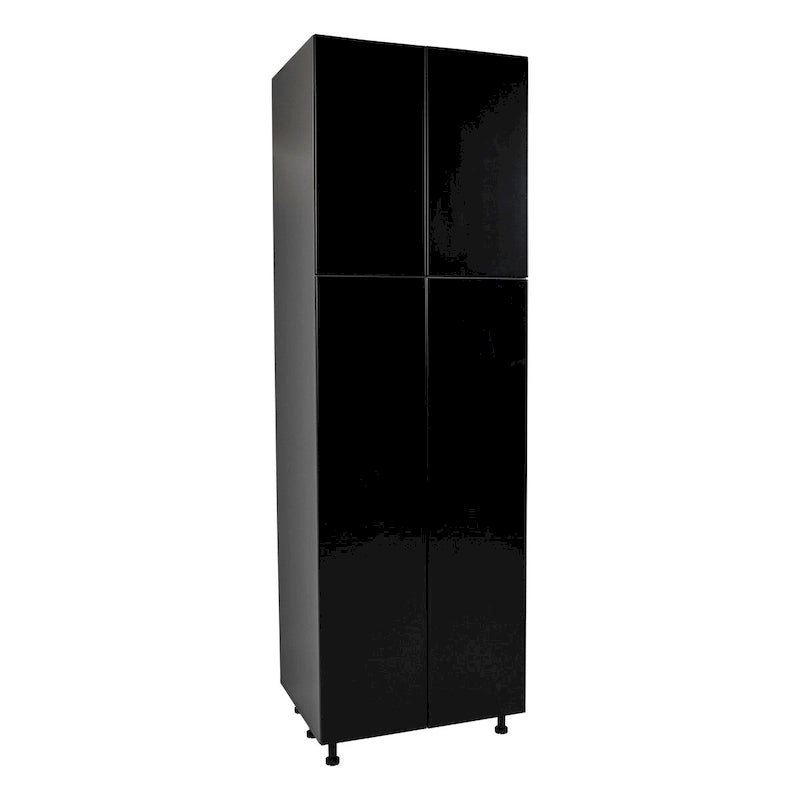 Armoire utilitaire 36 x 90 à quatre portes-gris - 36 x 90 x 23 3/8