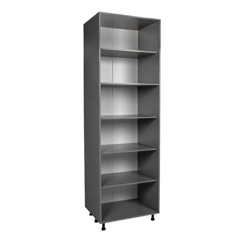 Armoire utilitaire 36 x 90 à quatre portes-gris - 36 x 90 x 23 3/8