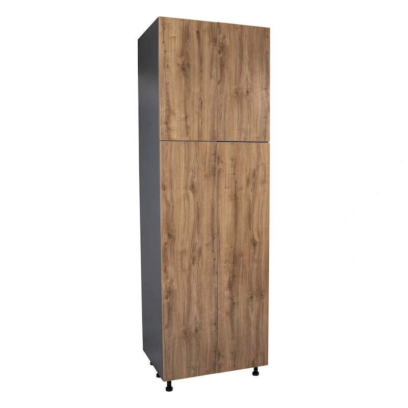 Armoire utilitaire 36 x 90 à quatre portes-gris - 36 x 90 x 23 3/8