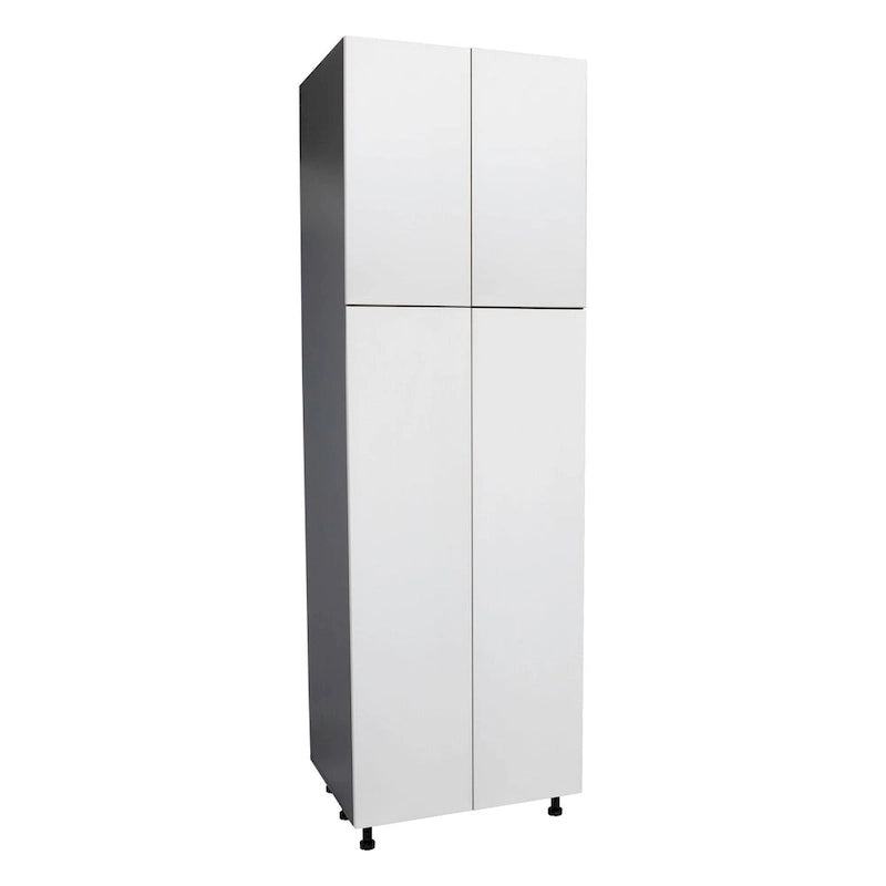 Armoire utilitaire 36 x 90 à quatre portes-gris - 36 x 90 x 23 3/8