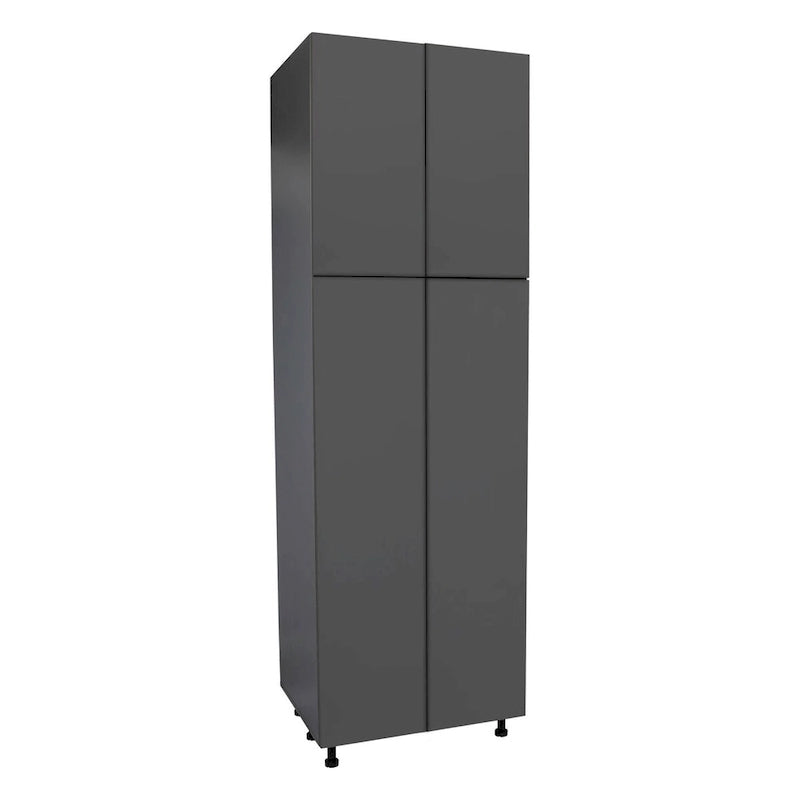 Armoire utilitaire 36 x 90 à quatre portes-gris - 36 x 90 x 23 3/8