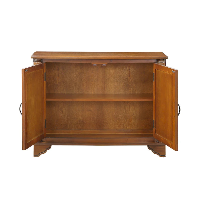Console d'entrée avec étagère de rangement réglable
