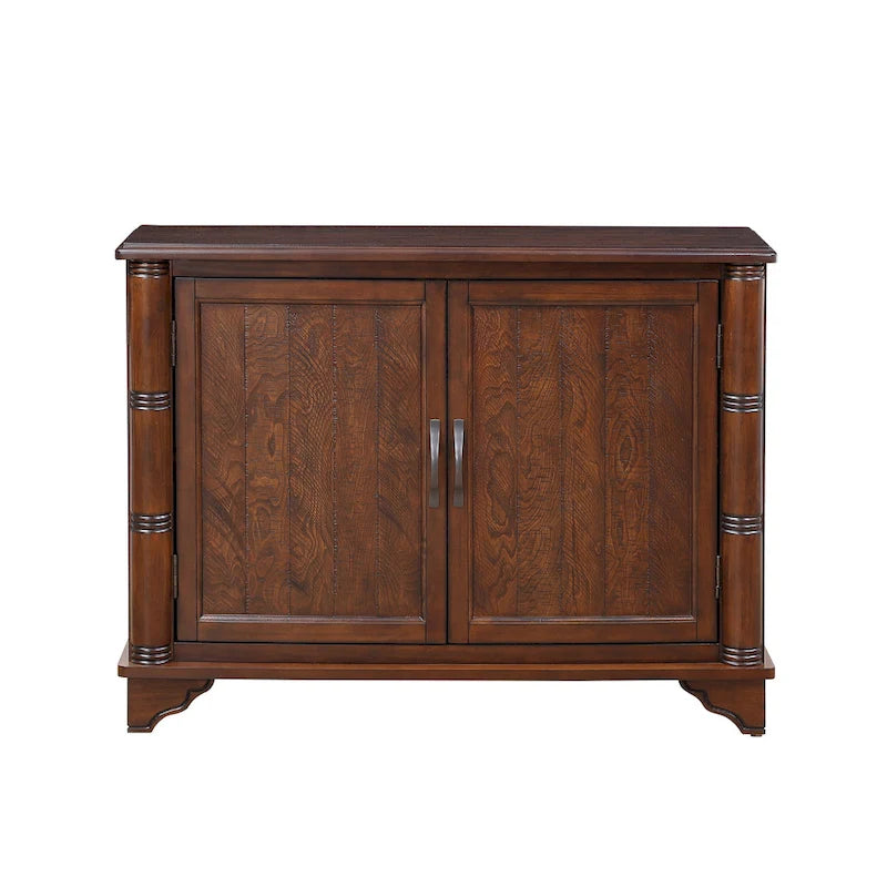 Console d'entrée avec étagère de rangement réglable