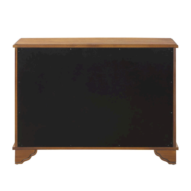 Console d'entrée avec étagère de rangement réglable