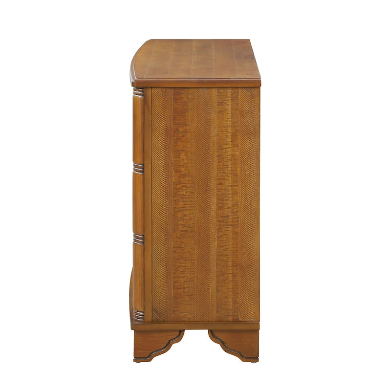 Console d'entrée avec étagère de rangement réglable