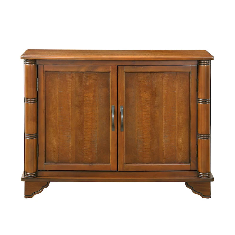 Console d'entrée avec étagère de rangement réglable