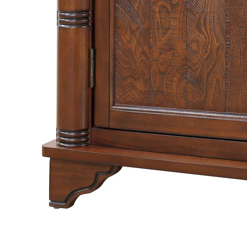 Console d'entrée avec étagère de rangement réglable
