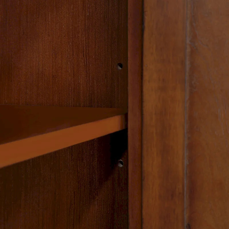 Console d'entrée avec étagère de rangement réglable