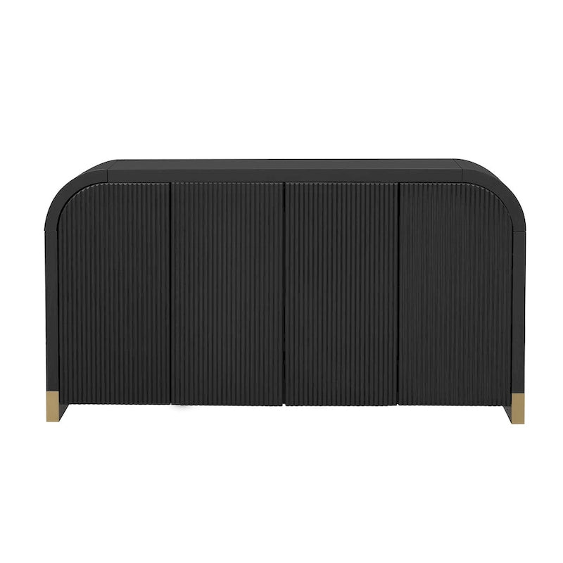 Meuble de rangement avec étagères réglables pour bureau, salon et entrée